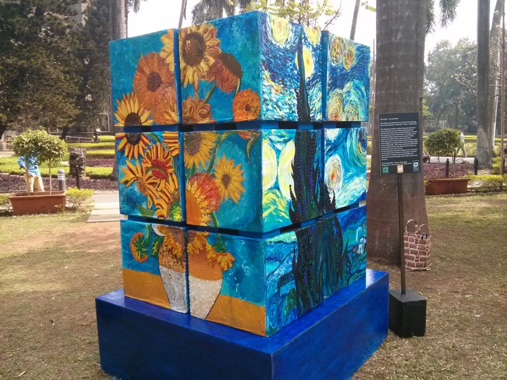 Art for Akanksha installation at Kalaghoda Fest 2015
